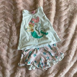 Mermaid shirt set